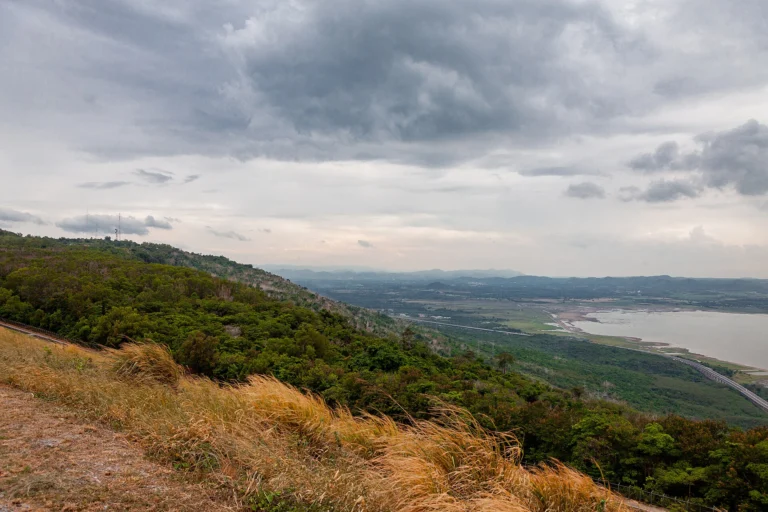 Mountain view over the Lam Takhong valley near Khao Yai